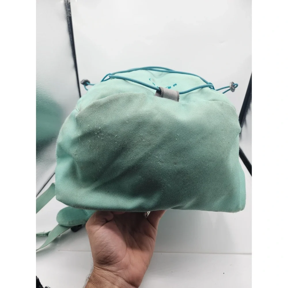 The North Face Women's Jester Backpack Mint Green Teal Daypack Laptop Bag Used
